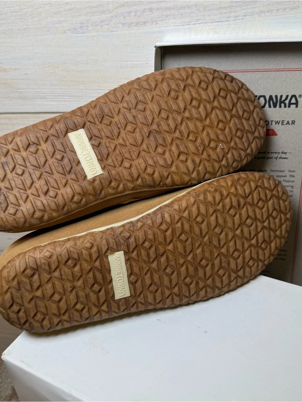 Minnetonka soft suede